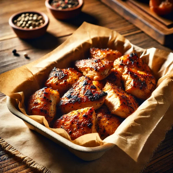 Barquette poulet
