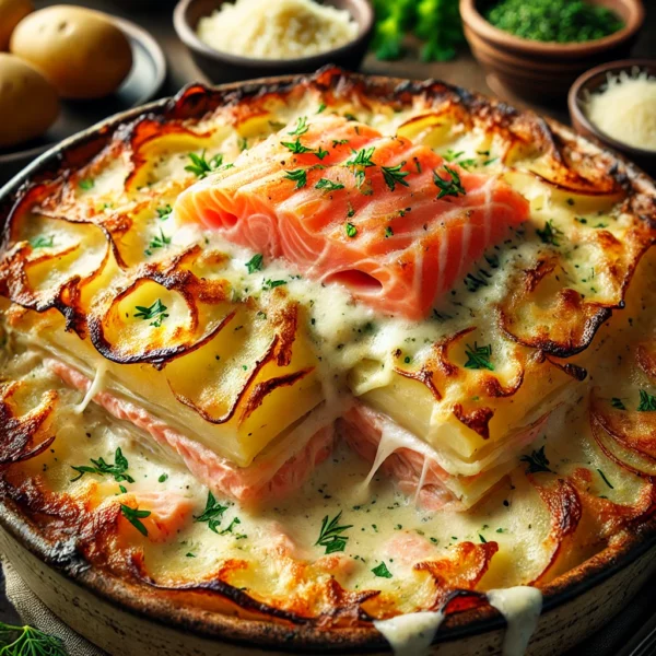 Gratin Saumon