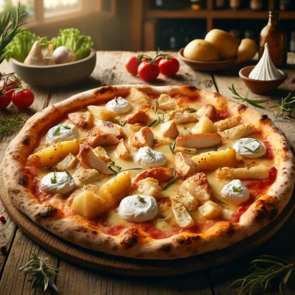 Pizza Fermière Méga