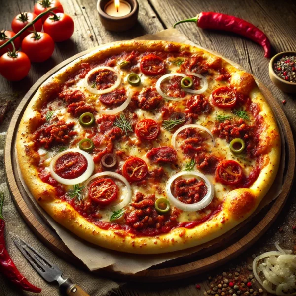 Pizza Merguez Junior